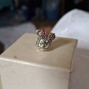 Gold and Pink Minnie Mouse CHARM